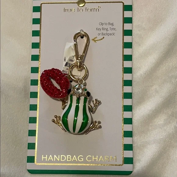 CRASPIRE 1 Box 20Pcs 4 Leaf Clover Key Chain Plant Keychain  Gold and Green Key Holder Accessory main image 1